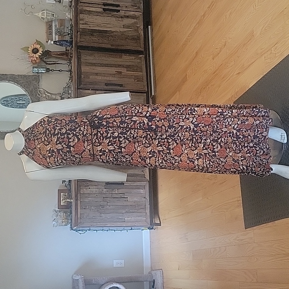 Lucky Brand Vintage Floral Maxi Dress